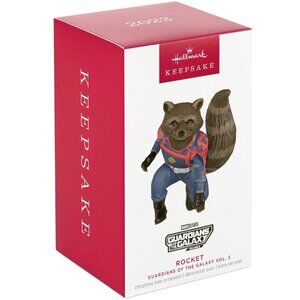 New! Marvel Rocket Raccoon Guardians of the Galaxy Hallmark Keepsake Ornament